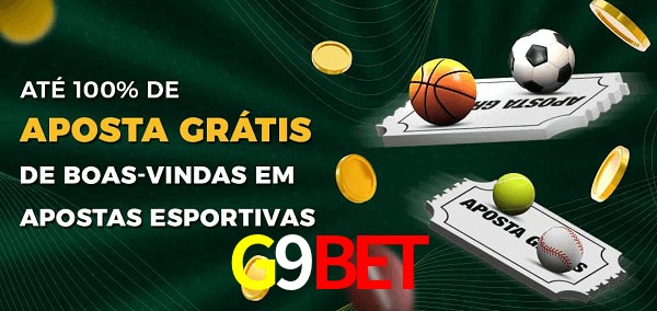 G9Bet Ate 100% de Aposta Gratis