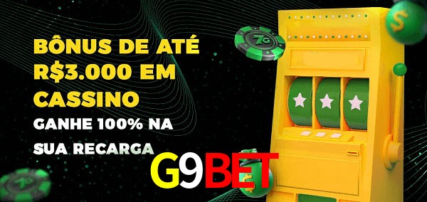 G9Bet melhor bônus de depósito